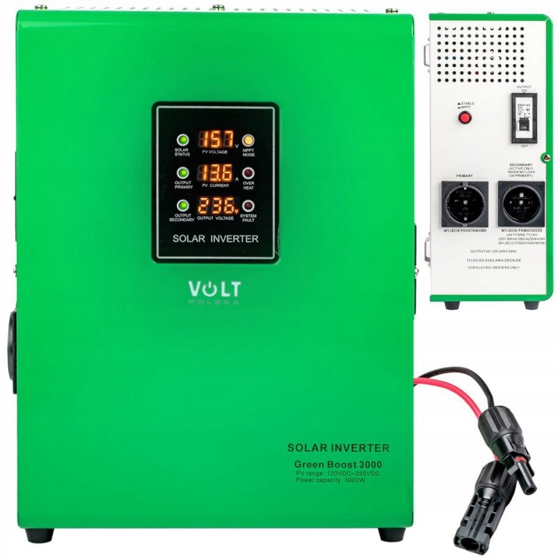 SOLAR CONVERTER MPPT 3000 VOLT ZELENÝ BOOST BOIL